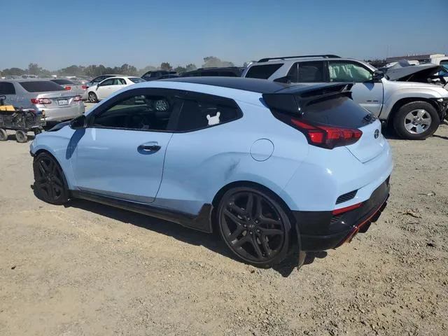 KMHT36AH2NU015350 2022 2022 Hyundai Veloster 2