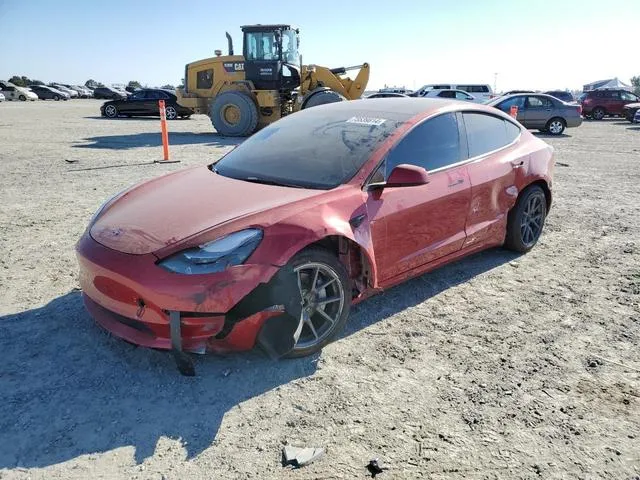 5YJ3E1EB8NF231753 2022 2022 Tesla MODEL 3 1