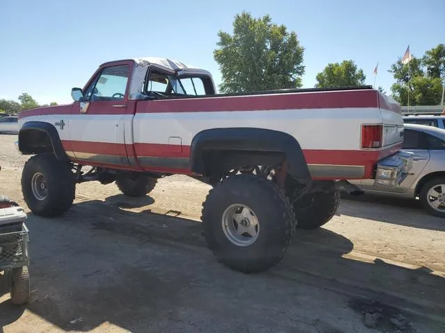 1GCEK14CXGF444424 1986 1986 Chevrolet K10 2