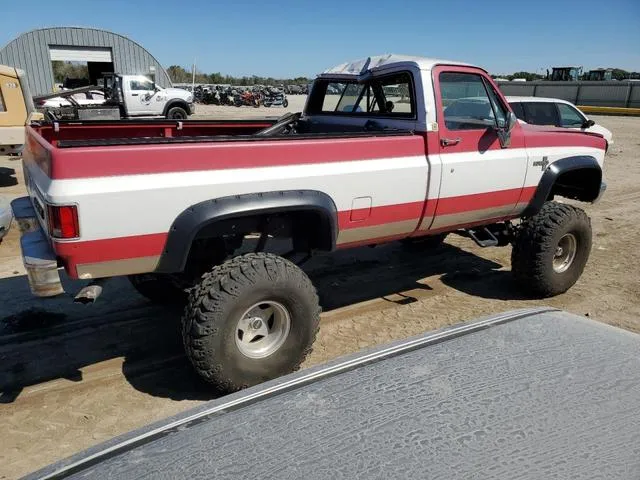 1GCEK14CXGF444424 1986 1986 Chevrolet K10 3