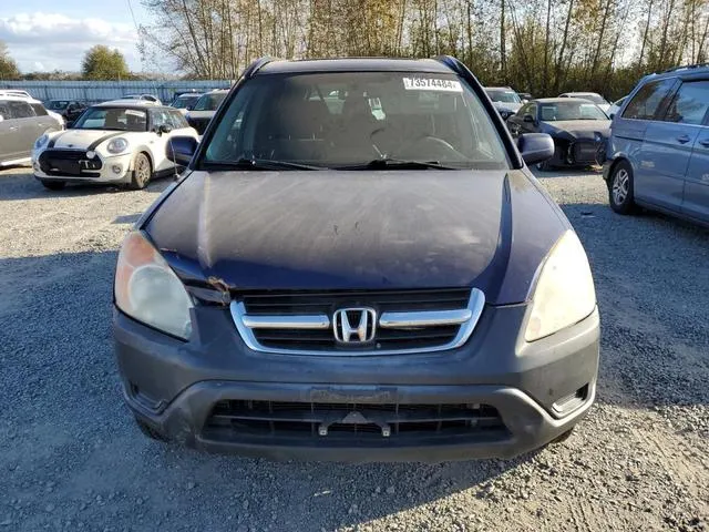 JHLRD78884C013987 2004 2004 Honda CR-V- EX 5