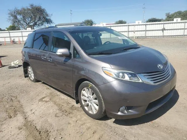 5TDDK3DCXFS104907 2015 2015 Toyota Sienna- Xle 4