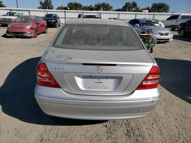 WDBRF61J54A543701 2004 2004 Mercedes-Benz C-Class- 240 6