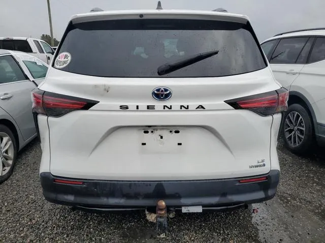 5TDBRKEC8NS087857 2022 2022 Toyota Sienna- LE 6