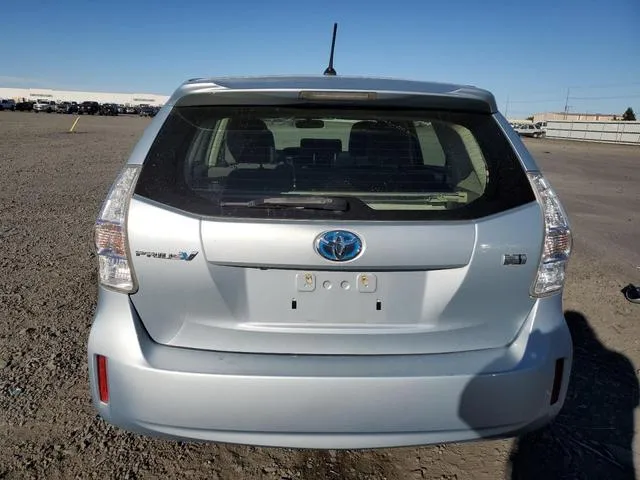 JTDZN3EU6E3313839 2014 2014 Toyota Prius 6