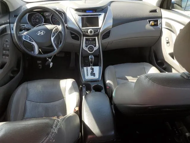 KMHDH4AEXBU120021 2011 2011 Hyundai Elantra- Gls 8