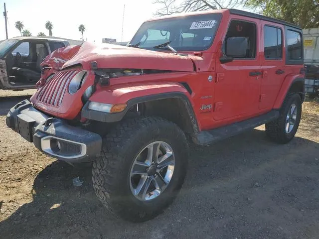 1C4HJXEN9KW623310 2019 2019 Jeep Wrangler- Sahara 1