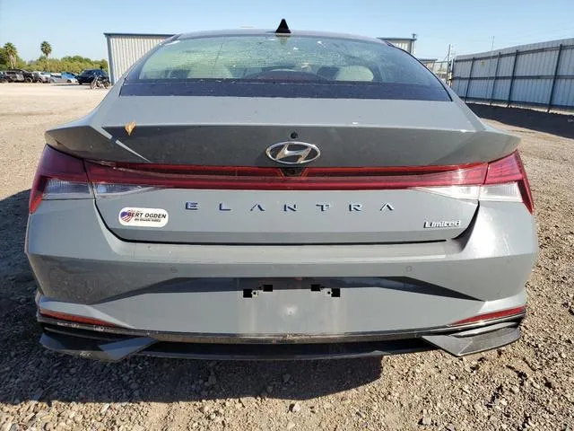 KMHLP4AG4NU364185 2022 2022 Hyundai Elantra- Limited 6