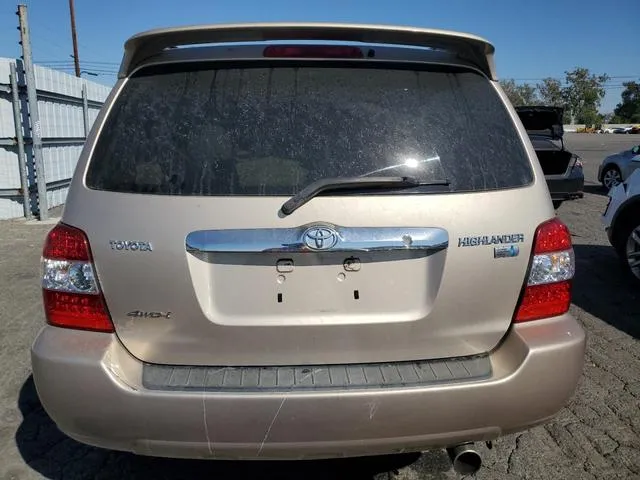 JTEHW21A270035696 2007 2007 Toyota Highlander- Hybrid 6