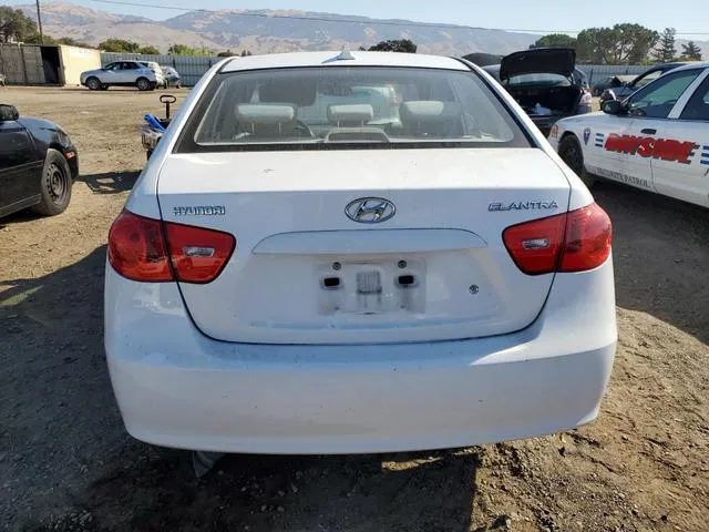 KMHDU46D49U722094 2009 2009 Hyundai Elantra- Gls 6