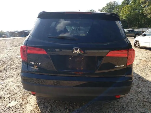 5FNYF6H59GB015225 2016 2016 Honda Pilot- Exl 6