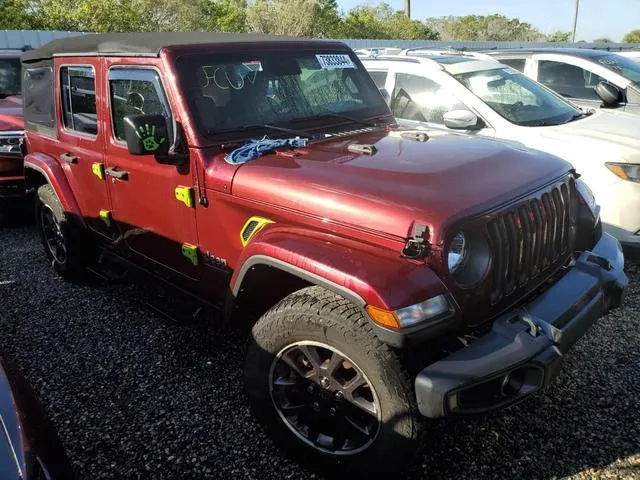 1C4HJXDN9MW680241 2021 2021 Jeep Wrangler- Sport 4