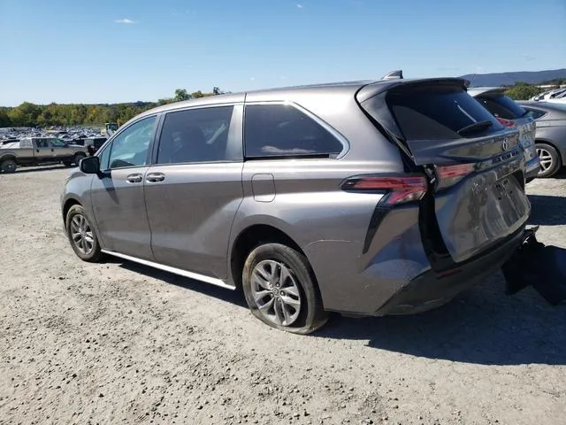 5TDKRKEC8NS122851 2022 2022 Toyota Sienna- LE 2