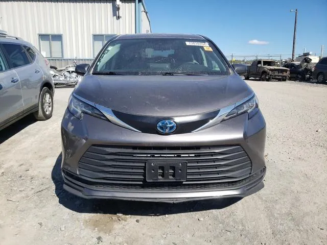 5TDKRKEC8NS122851 2022 2022 Toyota Sienna- LE 5