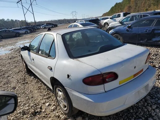 1G1JC524917377307 2001 2001 Chevrolet Cavalier- Base 2