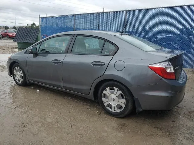 JHMFB4F35CS003626 2012 2012 Honda Civic- Hybrid L 2