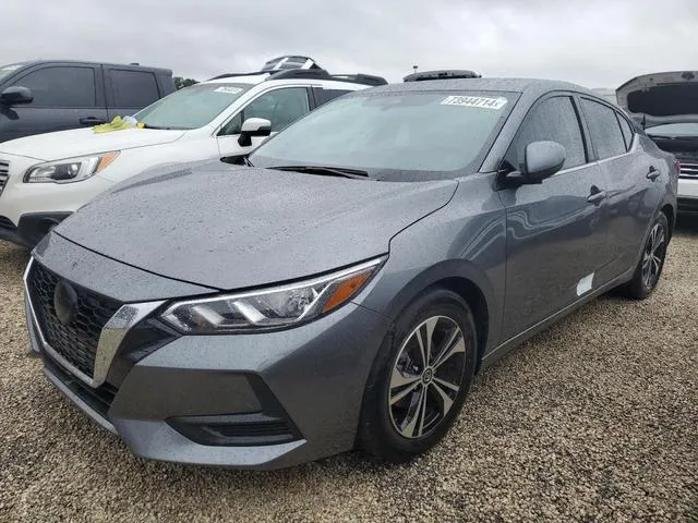 3N1AB8CV4NY307157 2022 2022 Nissan Sentra- SV 1