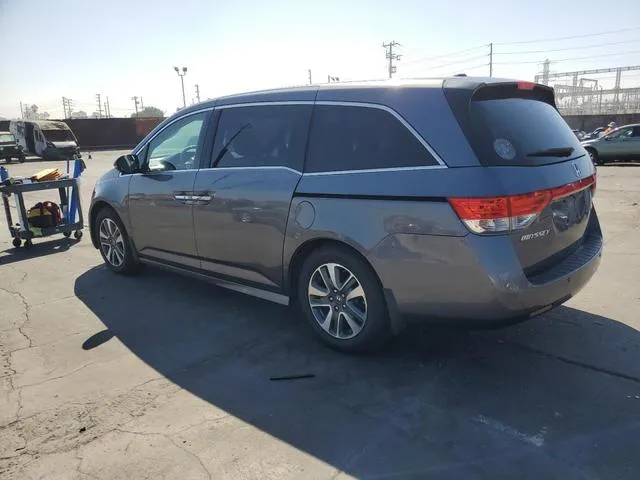 5FNRL5H97FB117728 2015 2015 Honda Odyssey- Touring 2