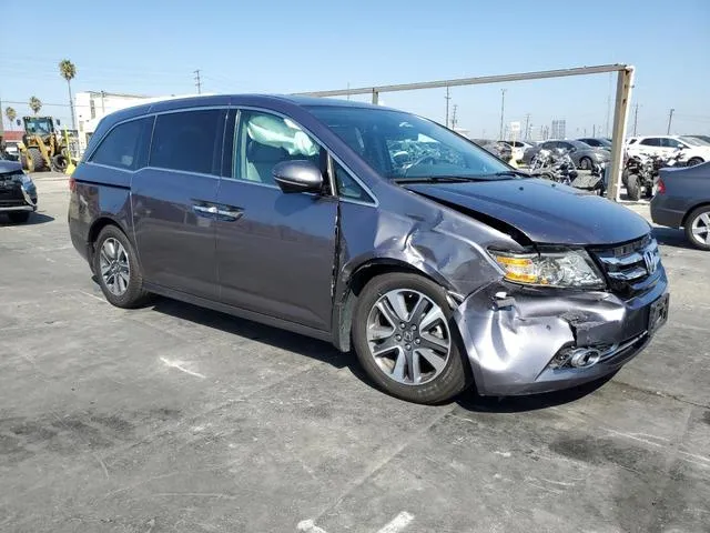 5FNRL5H97FB117728 2015 2015 Honda Odyssey- Touring 4