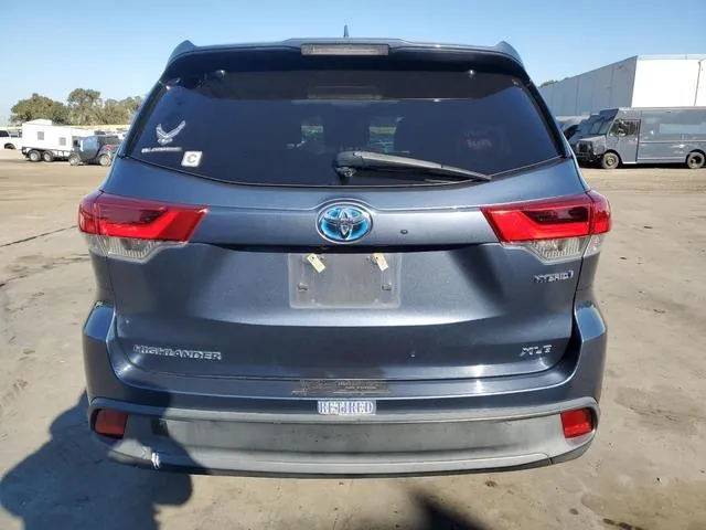 5TDJGRFH0KS054500 2019 2019 Toyota Highlander- Hybrid 6