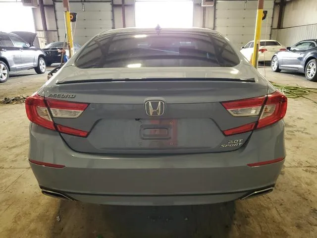 1HGCV2F38MA005850 2021 2021 Honda Accord- Sport 6