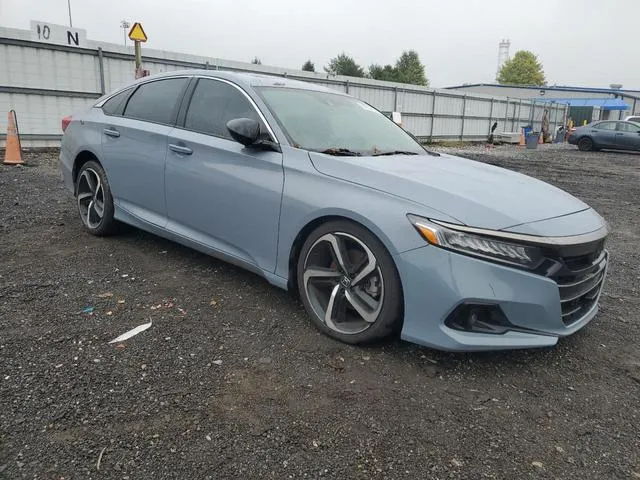 1HGCV2F34MA012441 2021 2021 Honda Accord- Sport 4