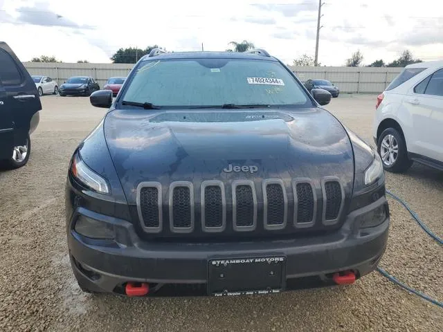 1C4PJMBS2HW633237 2017 2017 Jeep Cherokee- Trailhawk 5