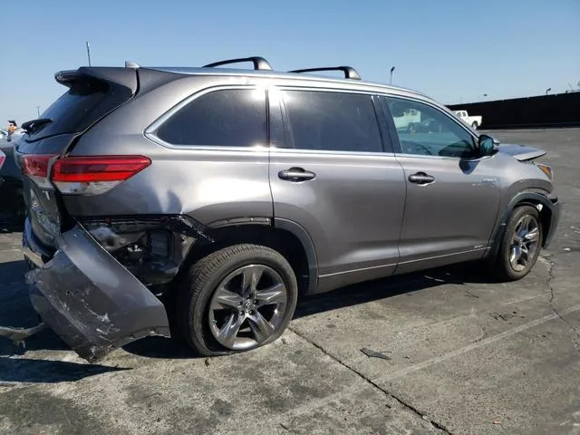 5TDDGRFHXJS042284 2018 2018 Toyota Highlander- Hybrid Limited 3