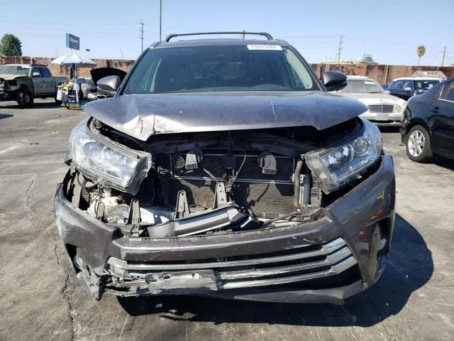 5TDDGRFHXJS042284 2018 2018 Toyota Highlander- Hybrid Limited 5