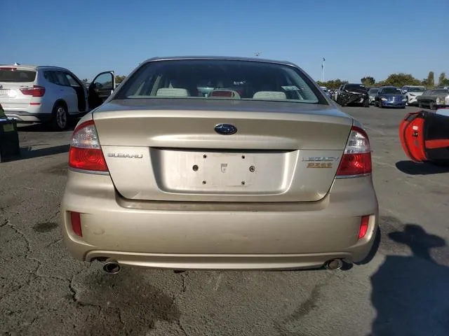 4S3BL616887205591 2008 2008 Subaru Legacy- 2-5I 6