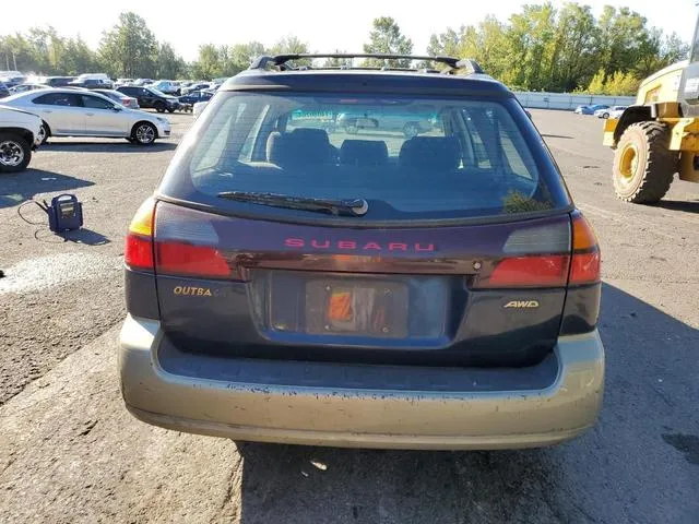 4S3BH665227640955 2002 2002 Subaru Legacy- Outback 6