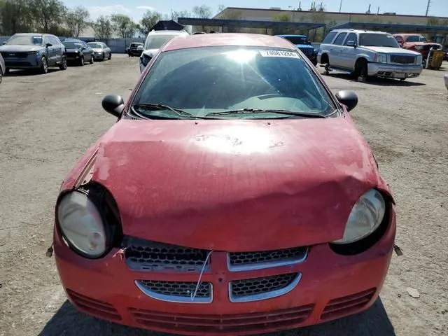 1B3ES26C63D196697 2003 2003 Dodge Neon- SE 5