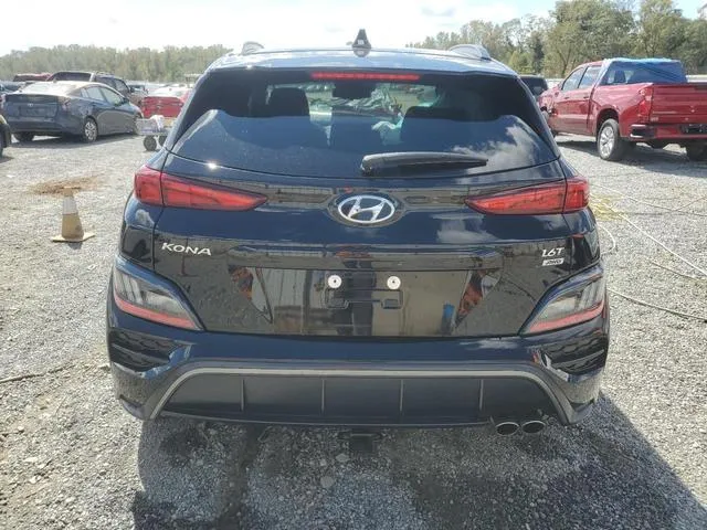 KM8K3CA37NU853615 2022 2022 Hyundai Kona- N Line 6