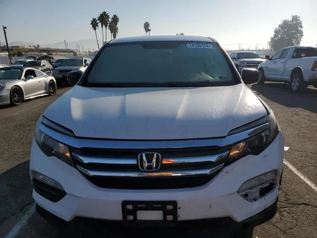 5FNYF5H16HB016986 2017 2017 Honda Pilot- LX 5