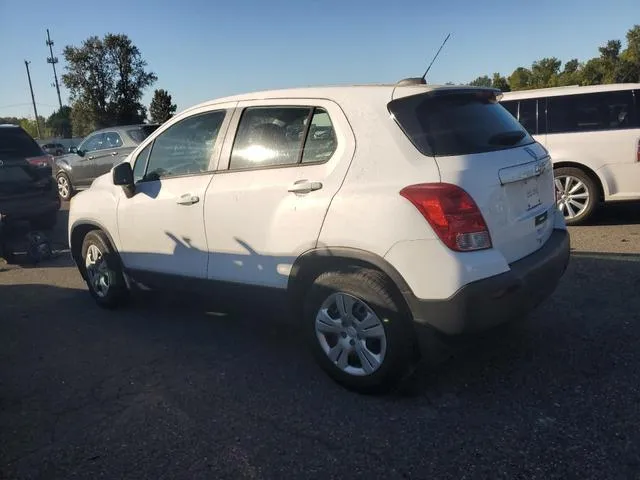 KL7CJKSB6FB100604 2015 2015 Chevrolet Trax- LS 2