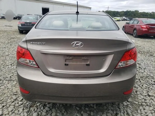 KMHCU4AE1CU084437 2012 2012 Hyundai Accent- Gls 6