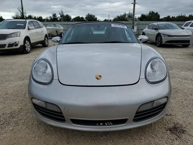 WP0CB29857U730730 2007 2007 Porsche Boxster- S 5