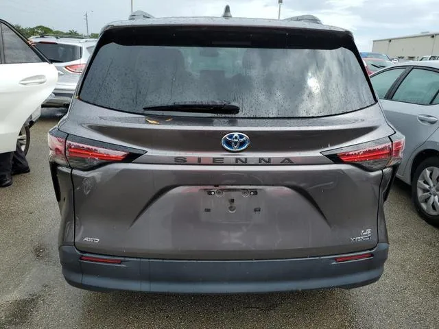 5TDBSKFC1MS022415 2021 2021 Toyota Sienna- LE 6