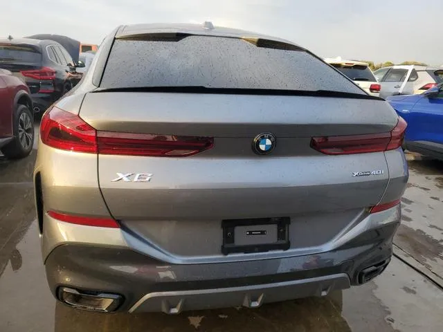 5UX33EX08S9X92225 2025 2025 BMW X6- Xdrive40I 6