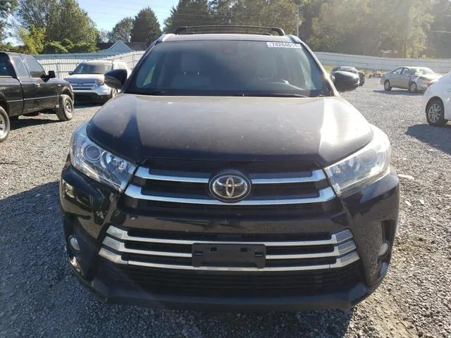 5TDDZRFH8HS374681 2017 2017 Toyota Highlander- Limited 5