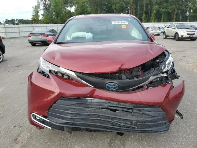 5TDYRKEC6NS078097 2022 2022 Toyota Sienna- Xle 5