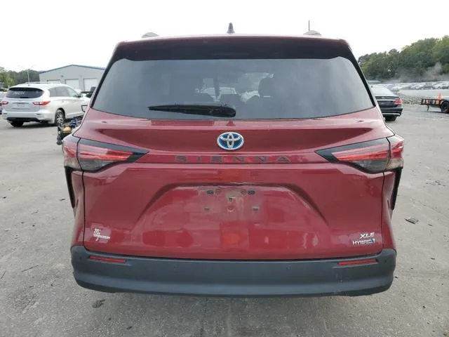 5TDYRKEC6NS078097 2022 2022 Toyota Sienna- Xle 6