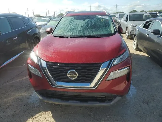 5N1AT3BA1MC706364 2021 2021 Nissan Rogue- SV 5