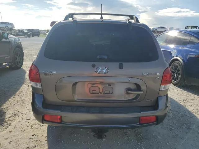 KM8SC73D15U993589 2005 2005 Hyundai Santa Fe- Gls 6