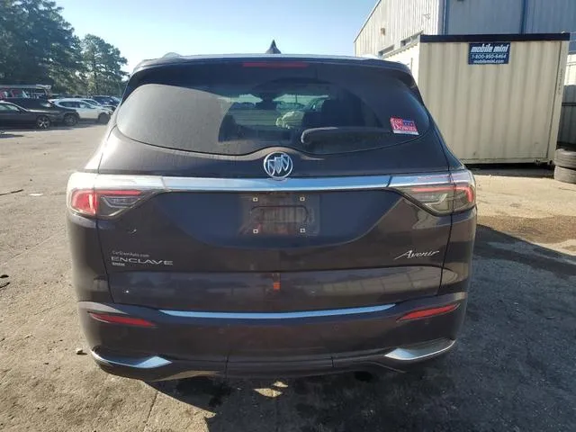 5GAEVCKW9NJ133725 2022 2022 Buick Enclave- Avenir 6