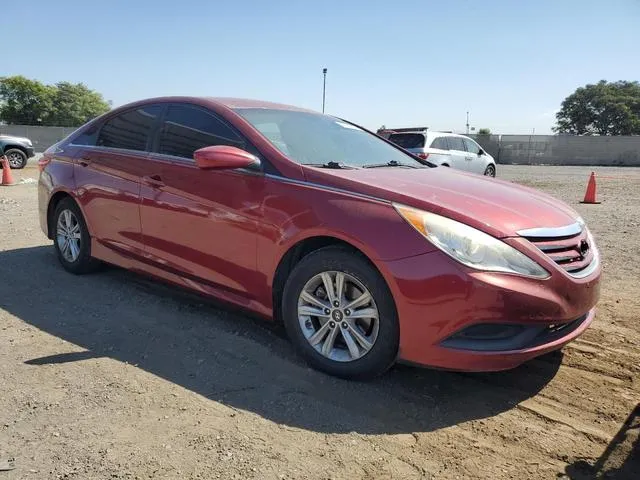 5NPEB4AC9EH913074 2014 2014 Hyundai Sonata- Gls 4