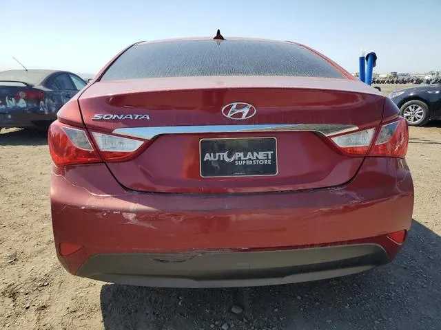 5NPEB4AC9EH913074 2014 2014 Hyundai Sonata- Gls 6