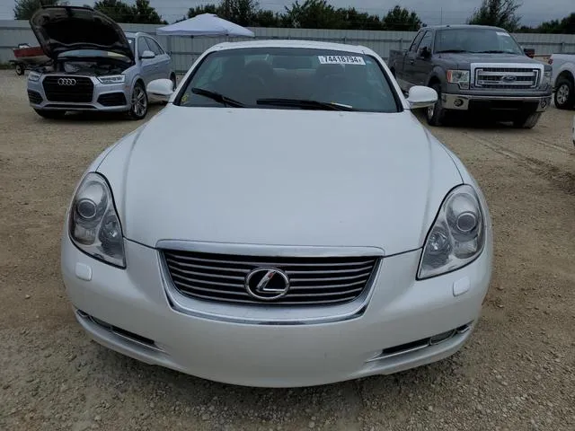 JTHFN45Y279011569 2007 2007 Lexus SC- 430 5