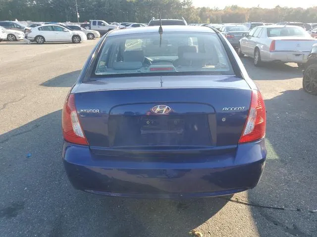 KMHCN46C26U012817 2006 2006 Hyundai Accent- Gls 6