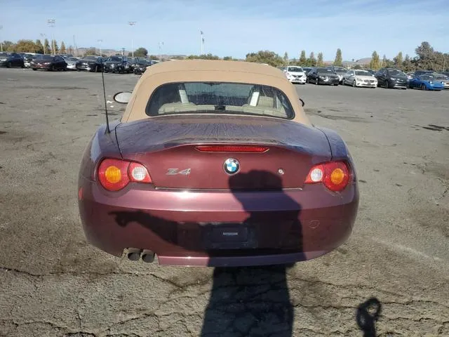 4USBT53453LT21346 2003 2003 BMW Z4- 3-0 6